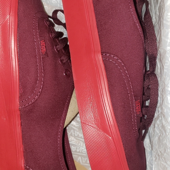 Vans rare color way port wine red NWT mens 11 - Picture 10 of 16